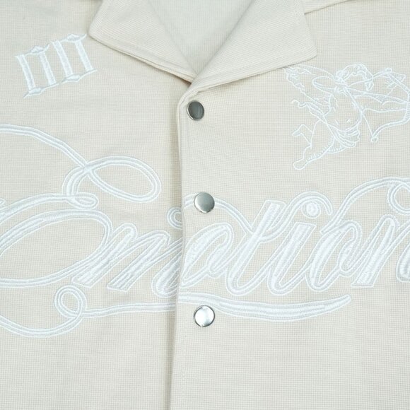 Mixed Emotion Cream Signature Button up - Picture 10 of 10